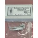 1/32 WWI Lafayette Escadrille Flying Ace Standing Figure