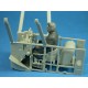 1/32 Seated RFC Pilot In Leather Jacket for Wingnut Wing kit