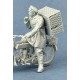 1/35 British Dispatch Rider With A Basket Of Pigeons