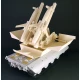 1/35 Anti-aircraft Missiles Rheintochter R-III w/Launch Base auf E-100 Conversion set for Trumpeter kit #00384