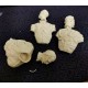 1/9 200mm V-bust Waterloo - 3 Busts: Napoleon, Wellington, Blucher (1 bust neckline cracked)