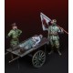 1/35 WWI German Great War Medic set (3 figures & Trolley)