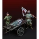 1/35 WWI German Great War Medic set (3 figures & Trolley)