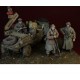 1/35 WWII Waffen SS Soldiers Set, Ardennes 1944 (4 figures)