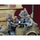 1/35 Kubelwagen Crew vol. 2 Berlin 1945 (4 figures set)