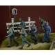 1/35 WWII Dutch Army set for Queen and Country (6 figures and 2 bikes)