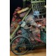 1/35 Waffen SS Soldier Pushing #3 1942-45
