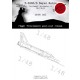 1/48 F-100 National Insignias Masking for Trumpeter kits