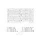1/32 Nakajima Ki-43 II Hayabusa Control Surfaces Optical Illusion Masking for Hasegawa