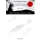 1/32 Northrop P-61B Black Widow Control Surfaces Masking for HobbyBoss kits