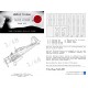 1/48 A6M2-K Control Surfaces Optical Illusion Mask for Eduard kits
