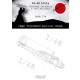 1/48 Ki-48 Lilly National Insignias Masking for ICM kits