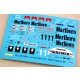 1/24 Porsche 962C Kremer Racing Marlboro 1987 Marking Decal for Tamiya kit