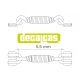1/12 Short Springs for Exhausts - Type 1 (20pcs)