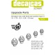 Hexagon Nuts with Rod and Washer Type 1 - 1.5 - 2.5 mm (204pcs, resin)