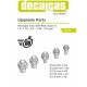 Hexagon Nuts with Rod Type 1 - 1.5 - 2.5 mm (204pcs, resin)