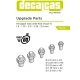 Hexagon Nuts with Rod Type 1 - 1.5 - 2.5 mm (204pcs, resin)