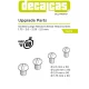 Slotted Large Raised Cheese Head Screws 1.75 - 2.5 mm (200pcs, resin)