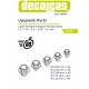 Fasteners - Light Weight Hexagonal Flange Bolt 1.5 - 2.5 mm (240pcs, 3d print)
