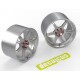 1/24 Toyota GR Supra A90 Volk Racing Rays TE37-SL Rims for Tamiya #24351 #24371