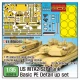 1/35 US M1A2 SEP Abrams TUSK II Basic Detail-up Set for Academy kit