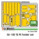 1/35 Su-100 TD PE Fender set for Zvezda kit #3688