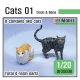 1/20 Cats "Dodo & Nana"