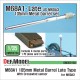 1/35 M68A1 105mm Metal Gun Barrels #Late (4pcs w/resin &amp; PE) for M60A3