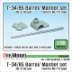 1/35 Soviet T-34/85 Tank ZiS-S-53 85mm Metal Barrel w/Mantlet for Academy kit #13290