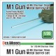1/35 US M4 Sherman 76mm M1 Metal Barrel Set for Asuka/Academy/Tamiya kits (1 barrel)