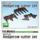 1/35 WWII US Tank Hedgerow Cutter set for Sherman/M10GMC/Stuart
