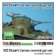1/35 WWII US M3 Stuart Canvas Covered Gun set for Academy/Tamiya kits