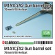 1/35 WWII US M18 TD M1A1C & A2 76mm Main Gun Barrel for Tamiya kit