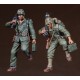 1/35 WWII USMC Machine Gun Team on the Slope (2 Figures)