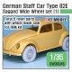 1/35 WWII German Staff Car Type 82E Wide Wheel set Vol. 1 for Rye Field Model