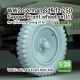 1/35 Sd.Kfz 250 Sagged Wheel set #1 for Sd.Kfz 250/Demag D7 kit