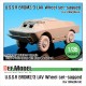 1/35 USSR BRDM-2/BRDM-3 LAV Sagged Wheels Set for Dragon kits #3513/3514 (4 wheels)