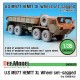 1/35 US M977 HEMTT "XL" Sagged Wheels Set for Italeri kits #298/0292/6510/6525 (9 wheels)