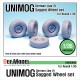 1/35 German UNIMOG Lkw 2t Sagged Wheels Set for Revell kits #03020/03082 (5 wheels)