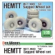 1/35 US HEMTT "XZL" M977,M983 Sagged Wheels Set for Italeri/Trumpeter kit