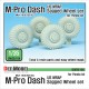 1/35 US MATV M-Pro Dash Sagged Wheel set w/Masks for Panda Hobby kits