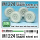 1/35 US M1224 MRAP Wheel Set for Bronco kits