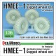 1/35 US HMEE-1 Tractor Sagged Wheel set for Panda Hobby kits