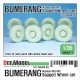 1/35 Russian VPK-7829 Bumerang 8x8 APC Sagged Wheel set for Zvezda kits