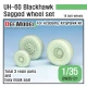 1/35 US UH-60 Blackhawk Wheel set for Academy/Kittyhawk kits