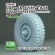 1/35 Soviet UAZ-469 Sagged Wheel set for Zvezda kit