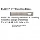 Fine Chisel Blades #17 (5pcs)