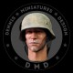1/16 Wehrmacht Head #1