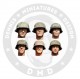 1/35 WWII German Heads (6pcs)