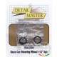 1/24 Race Car Steering Wheel 13"